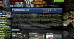 Desktop Screenshot of allscapesmichigan.com